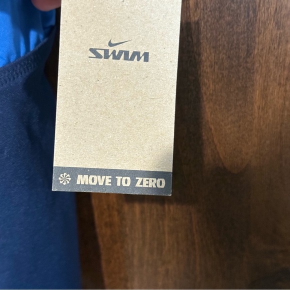 NWT Nike Swim active Tank Top Womens Size S colorblock racerback tankini - Picture 5 of 10